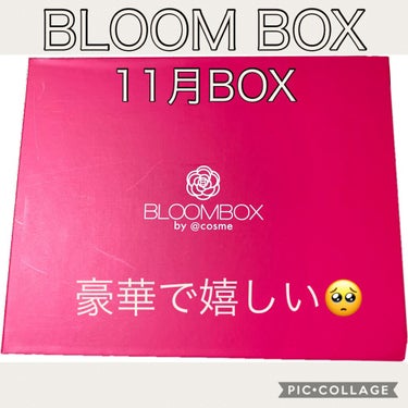 BLOOM BOX 11月BOX
BLOOMBOX11月BOXが届きました！
今月は豪華で嬉しい🥺🥺
DEWの導入美容液現品が入っていました。
12月発売の新商品で、定価4400円
見た目も可愛くてきゅ