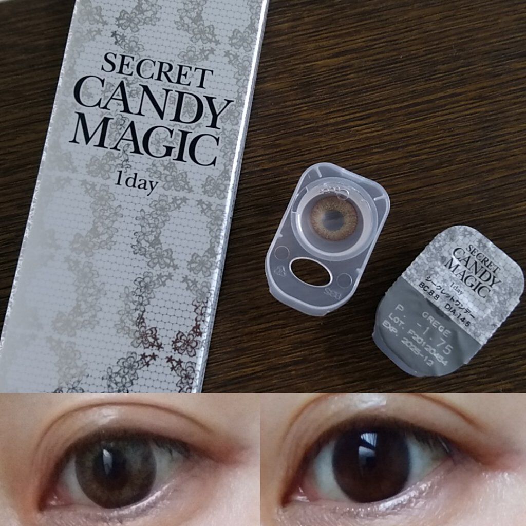 secretcandymagic 1day(シークレットキャンディーマジック）/secret candymagic/ワンデー（１DAY）カラコンを使ったクチコミ（1枚目）