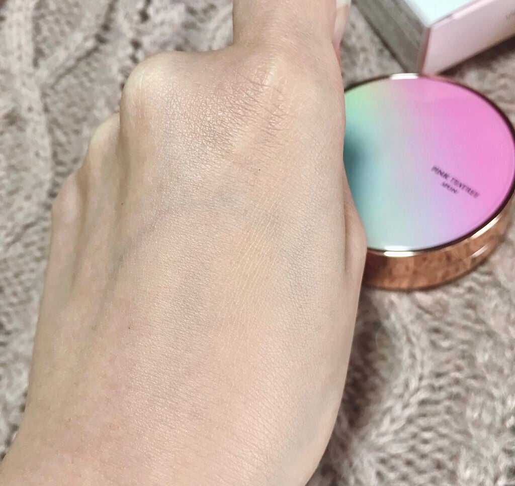 ピンクティーツリーカバークッション/APLIN/クッションファンデーションを使ったクチコミ(5枚目)