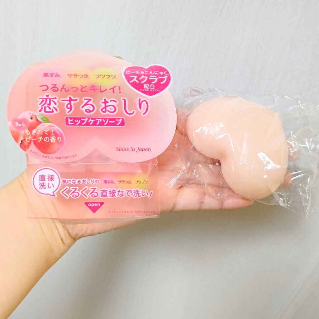 恋するおしり ヒップケアソープ/ペリカン石鹸/バスト・ヒップケアを使ったクチコミ(2枚目)