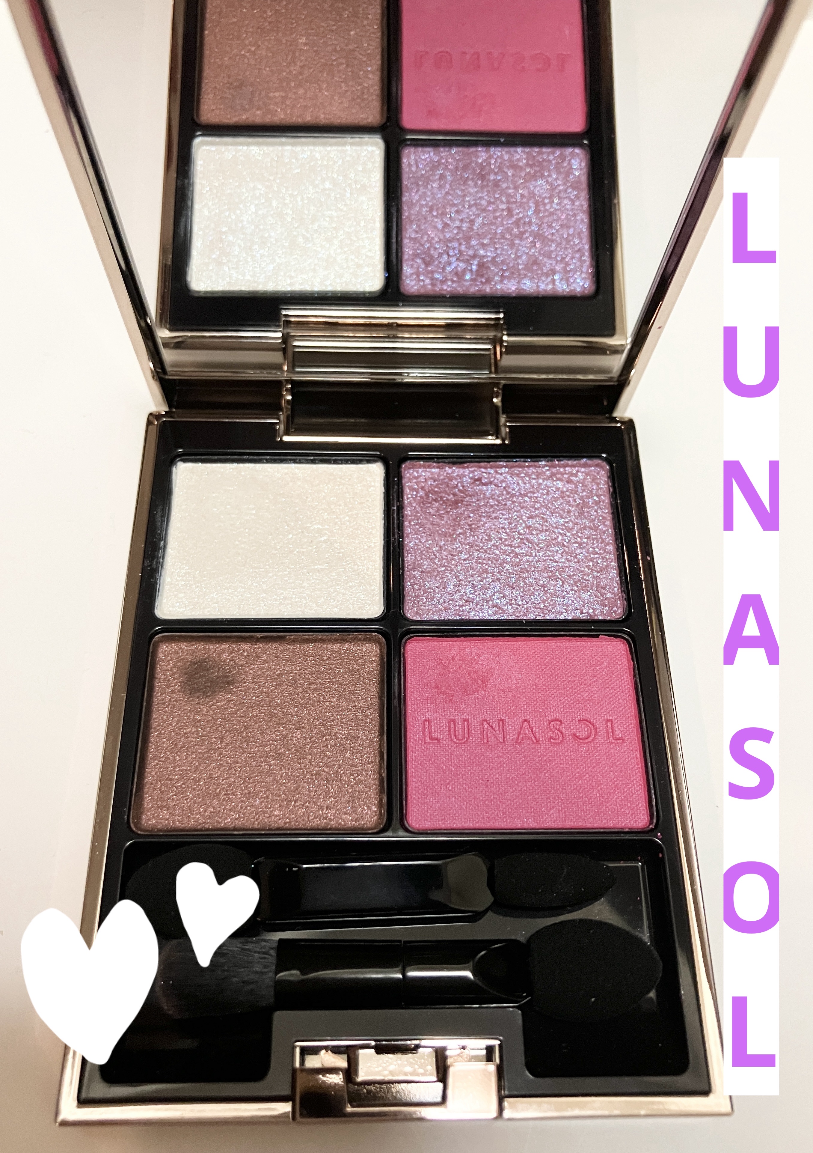 アイカラーレーション/LUNASOL/アイシャドウパレットを使ったクチコミ（1枚目）
