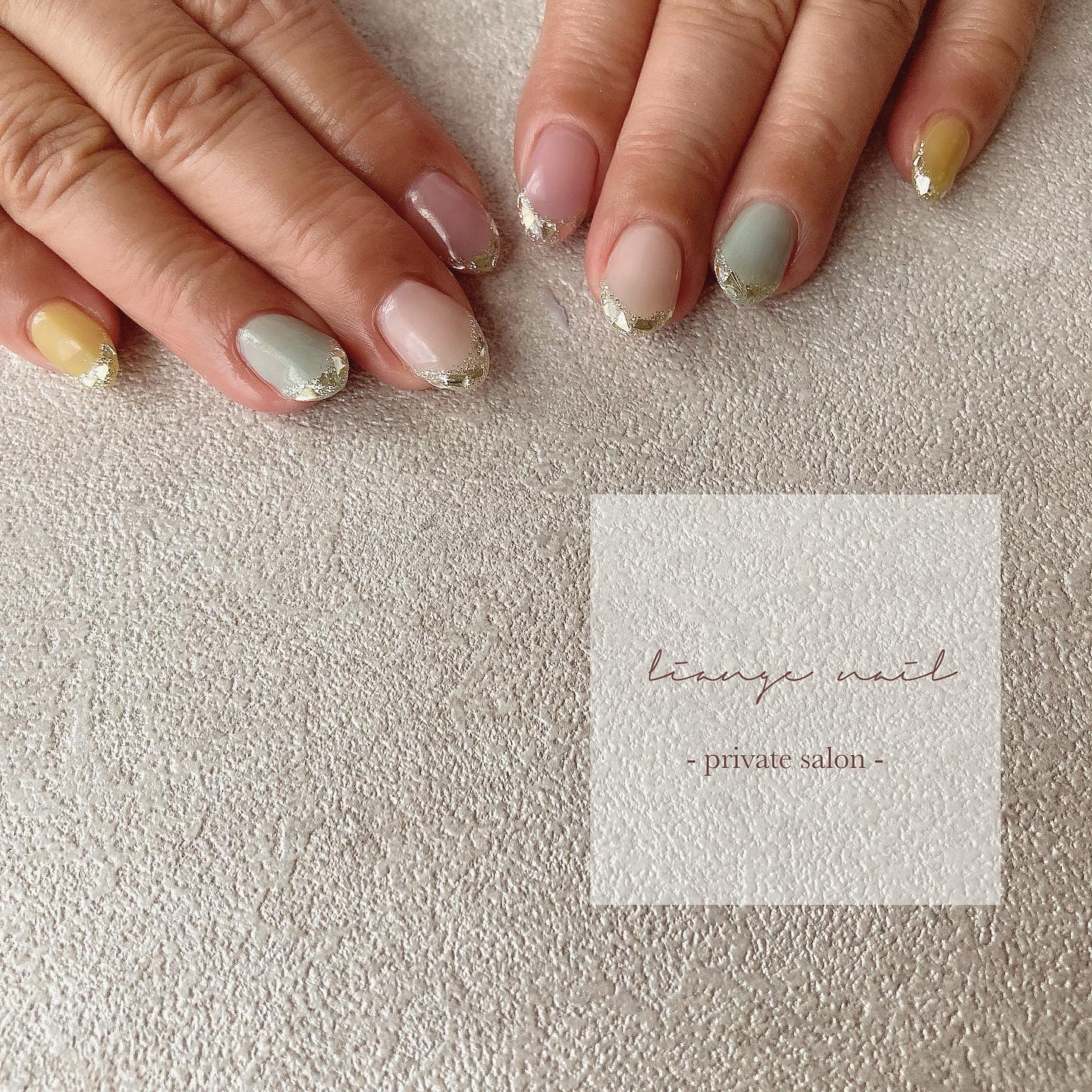 #リアンジェネイル,#柏ネイル,#ネイル,#ニュアンスネイル,#大人ニュアンスネイル,#夏ネイル,#カラフルネイル,#ミラーネイルのネイルデザイン