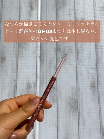 クリーミータッチライナー/キャンメイク/ジェルアイライナーを使ったクチコミ(2枚目)
