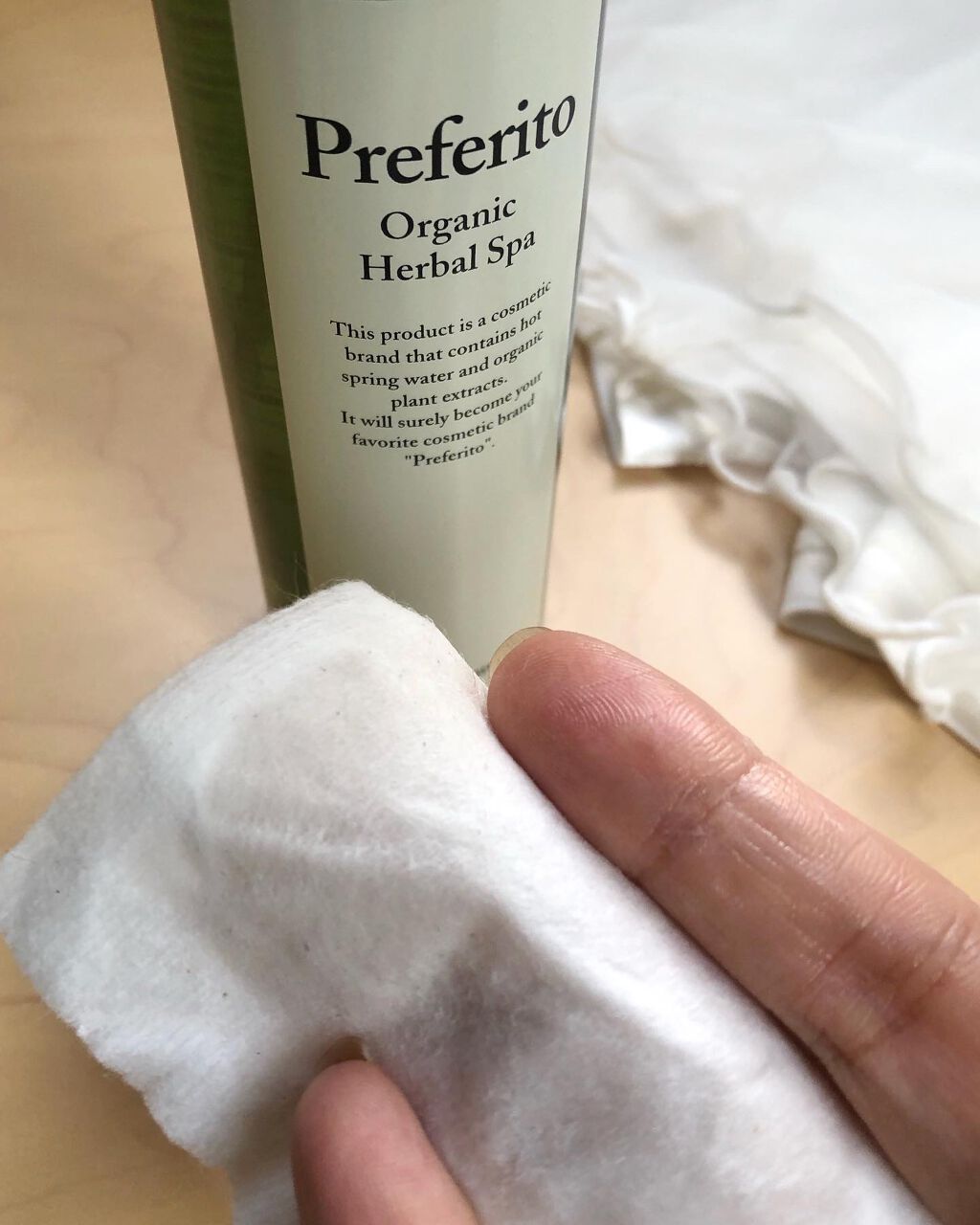 フェイシャルトナー/Preferito/化粧水を使ったクチコミ(4枚目)