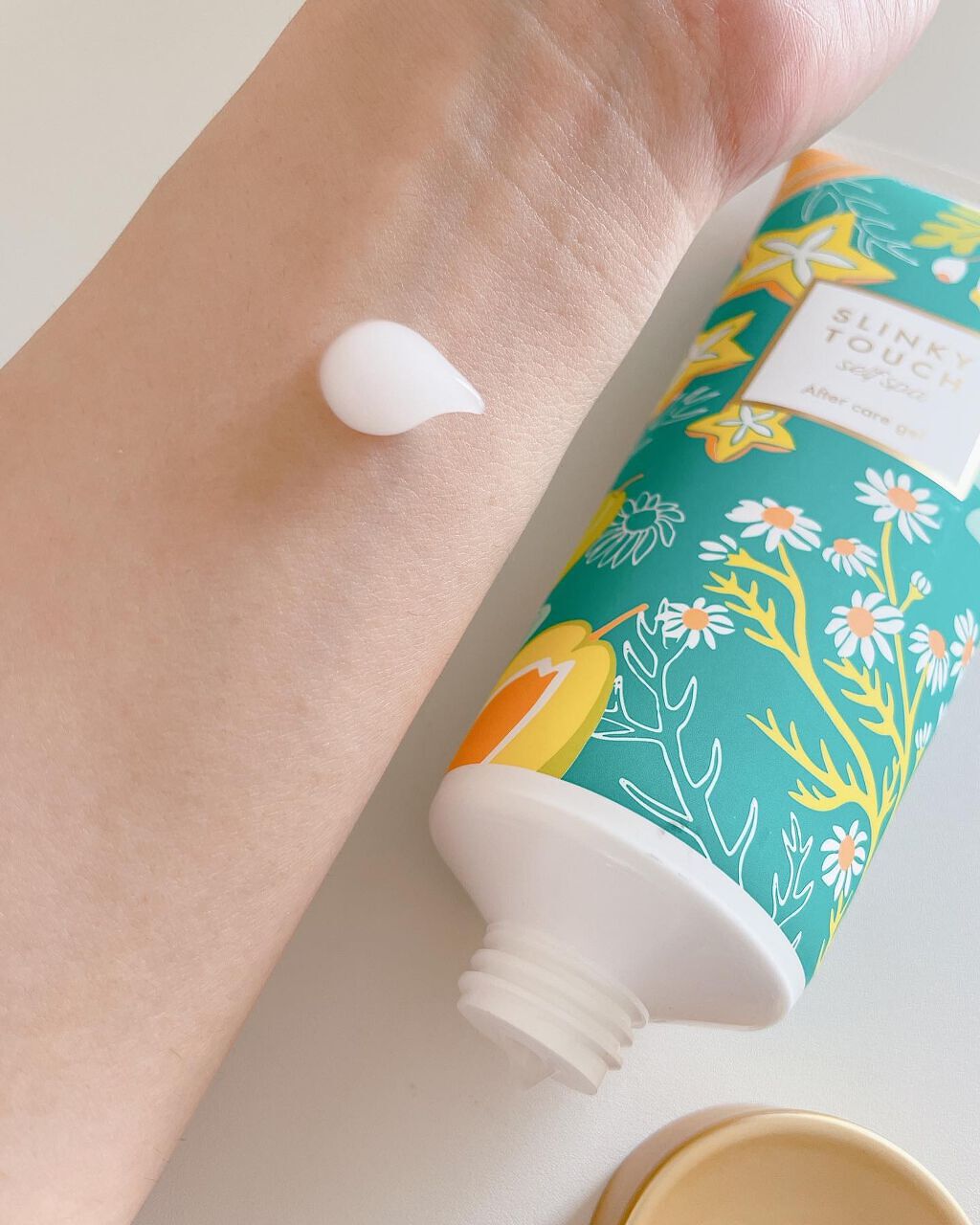 アフターケアジェル /スリンキータッチ セルフスパ/ボディローションを使ったクチコミ（3枚目）