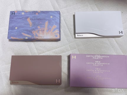 ニューデップスアイシャドウパレット/hince/アイシャドウパレットを使ったクチコミ(7枚目)