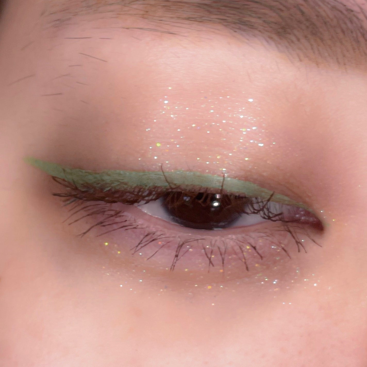 美容液ラメライナー/Borica/リキッドアイライナーを使ったクチコミ(7枚目)