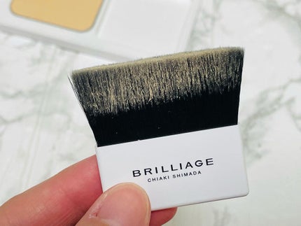 パウダリーファンデーション ソフトシャイニー 40(標準カラー)/ブリリアージュ/パウダーファンデーションを使ったクチコミ(3枚目)