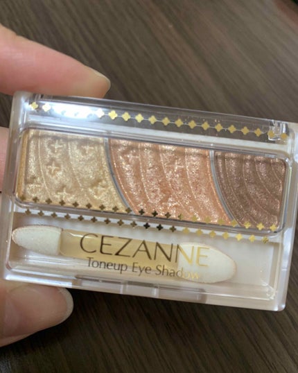 トーンアップアイシャドウ/CEZANNE/アイシャドウパレットを使ったクチコミ(1枚目)