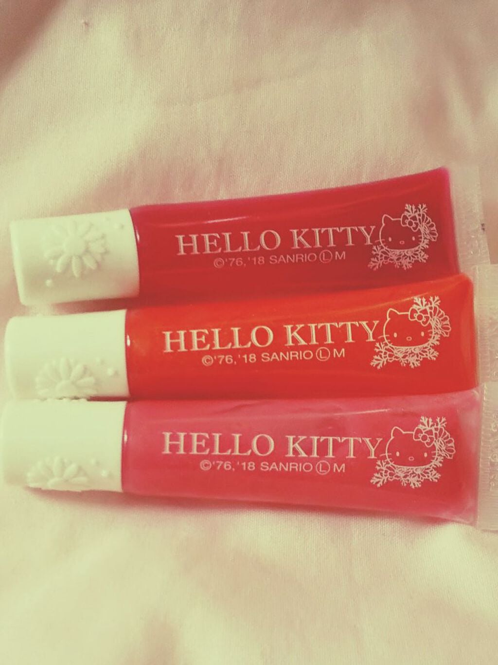 Blooming Kitty リップグロス/DAISO/リップグロスを使ったクチコミ(1枚目)