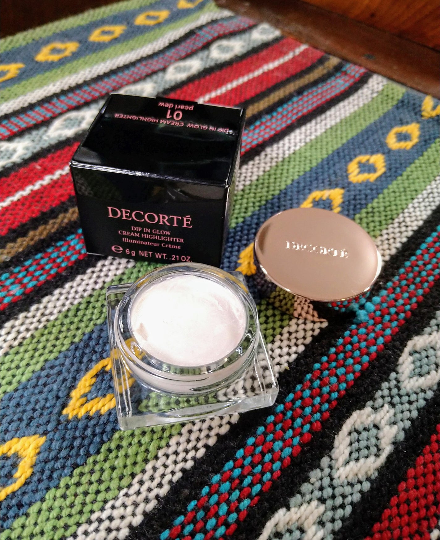 ディップイン グロウ クリームハイライター /DECORTÉ/クリームハイライトを使ったクチコミ(1枚目)