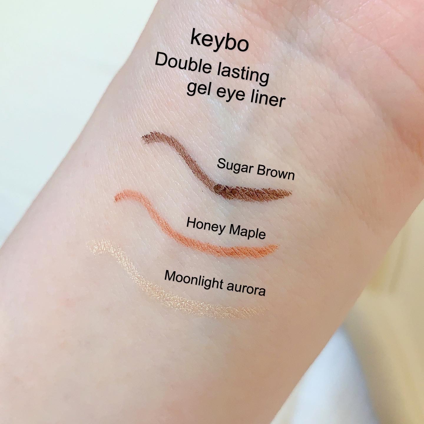 ダブルラスティングジェルライナー/keybo/ジェルアイライナーを使ったクチコミ（2枚目）