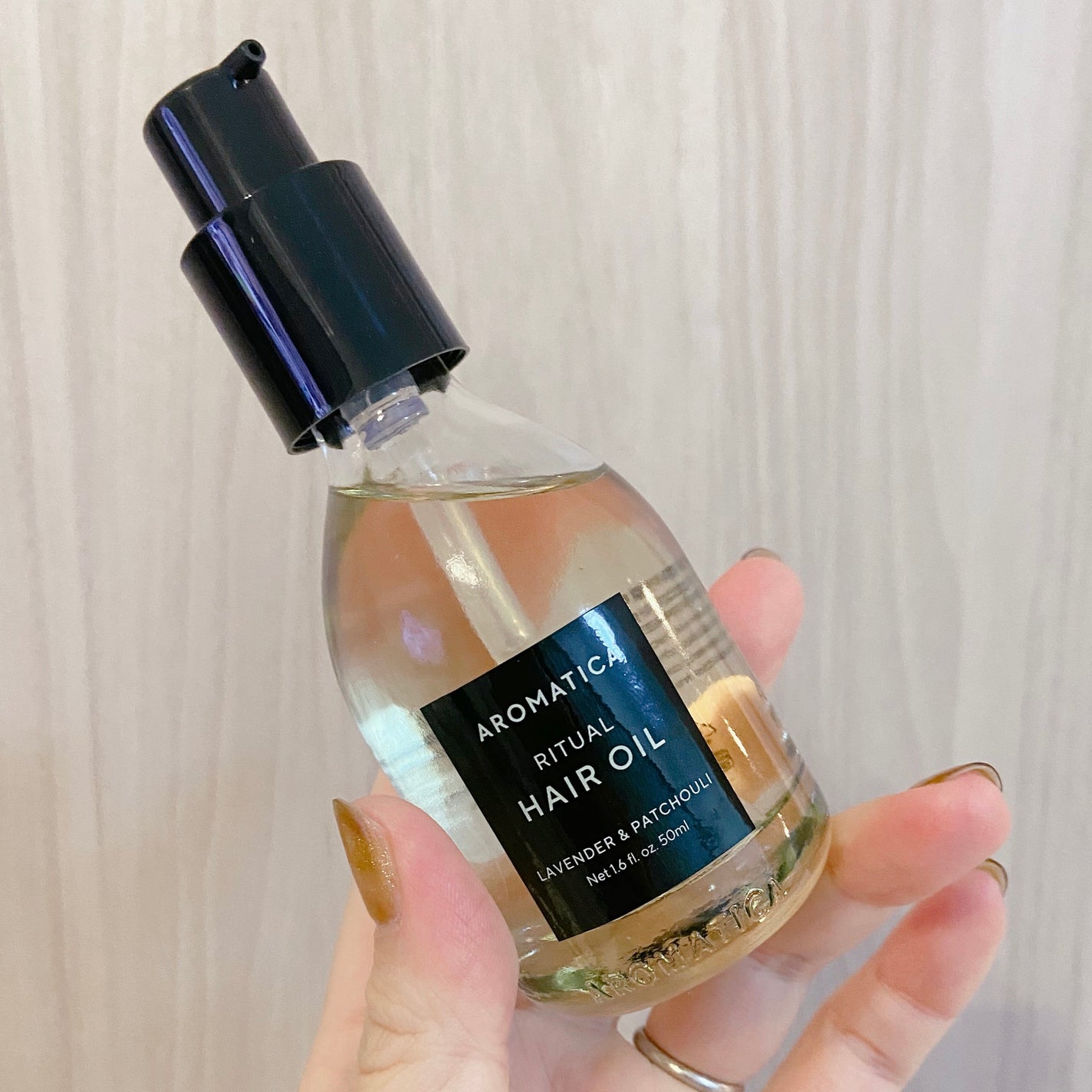 リチュアルヘアオイルラベンダー&パチョリ/AROMATICA/ヘアオイルを使ったクチコミ(2枚目)
