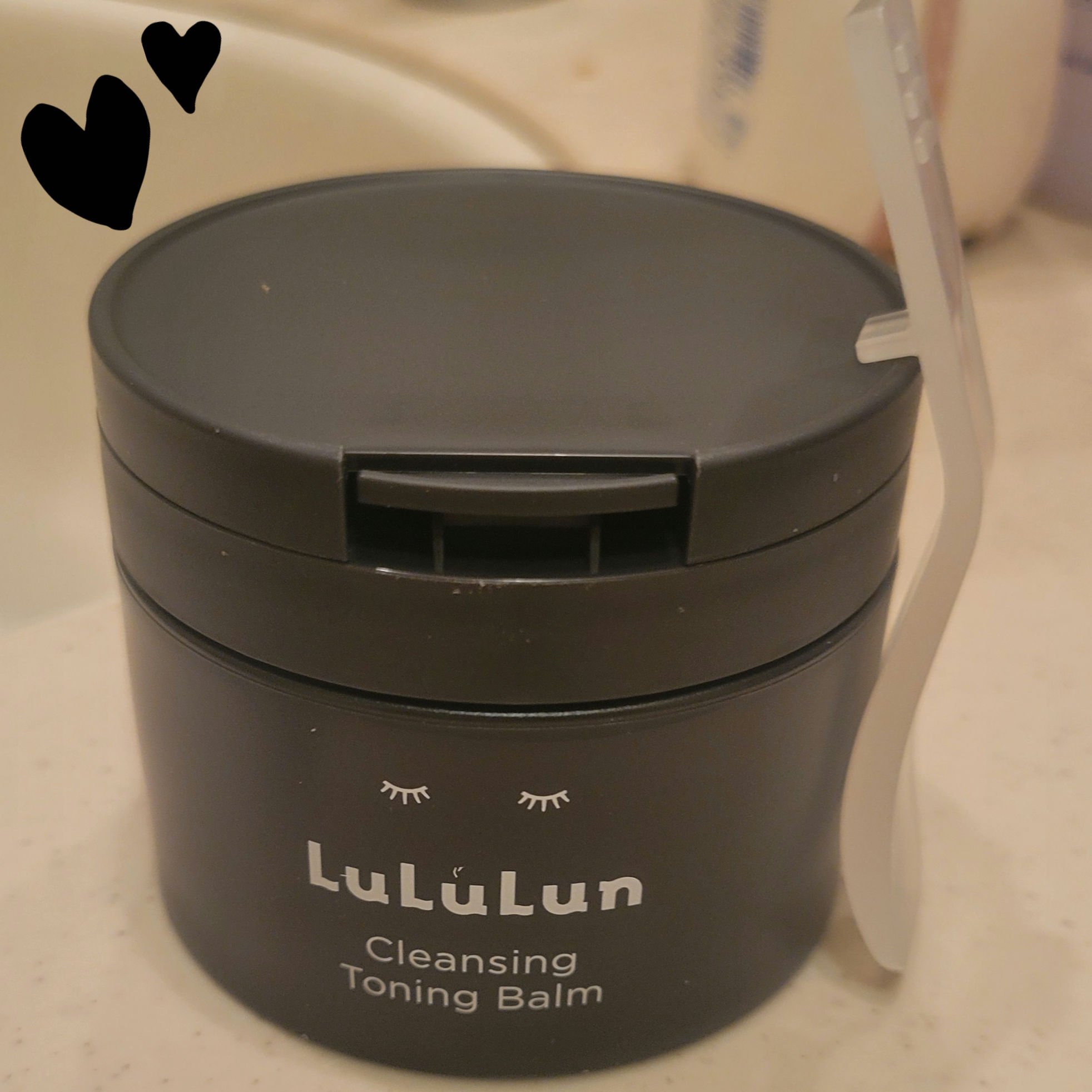 ルルルンクレンジング トーニングバーム CLEAR BLACK/ルルルン/クレンジングバームを使ったクチコミ（2枚目）