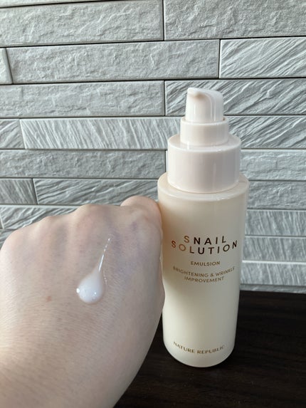 スネイル ソリューション エマルジョン/ネイチャーリパブリック/その他スキンケアを使ったクチコミ(3枚目)