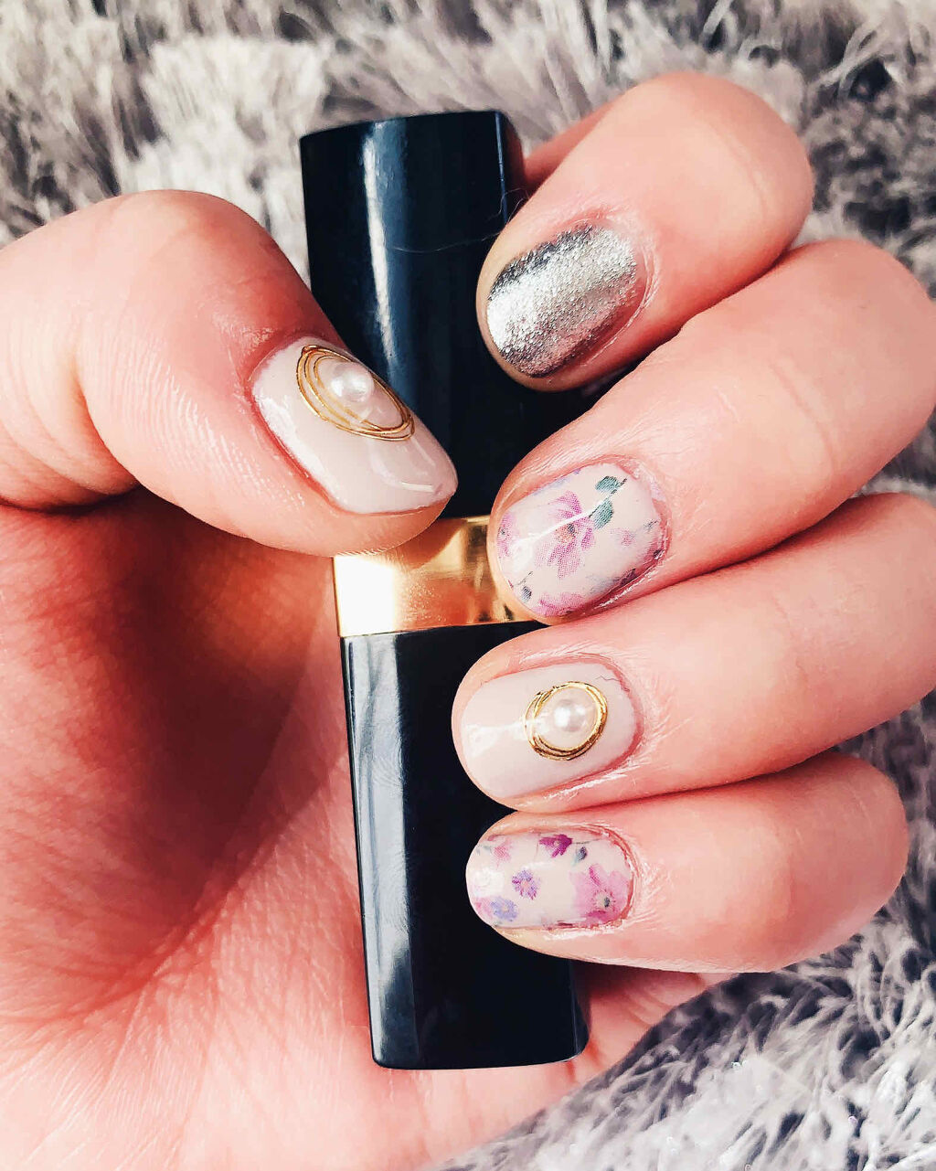 しずくネイルシール/キャンドゥ/ネイルシールを使ったクチコミ（1枚目）