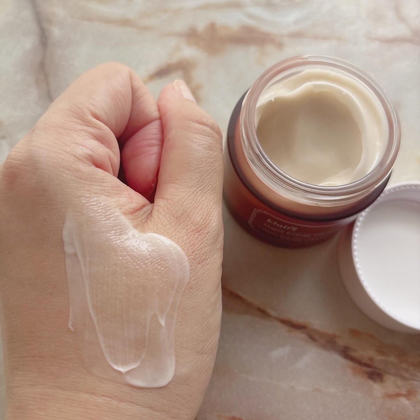 メープルエナジーインフュージングクリーム/Klairs/フェイスクリームを使ったクチコミ(3枚目)