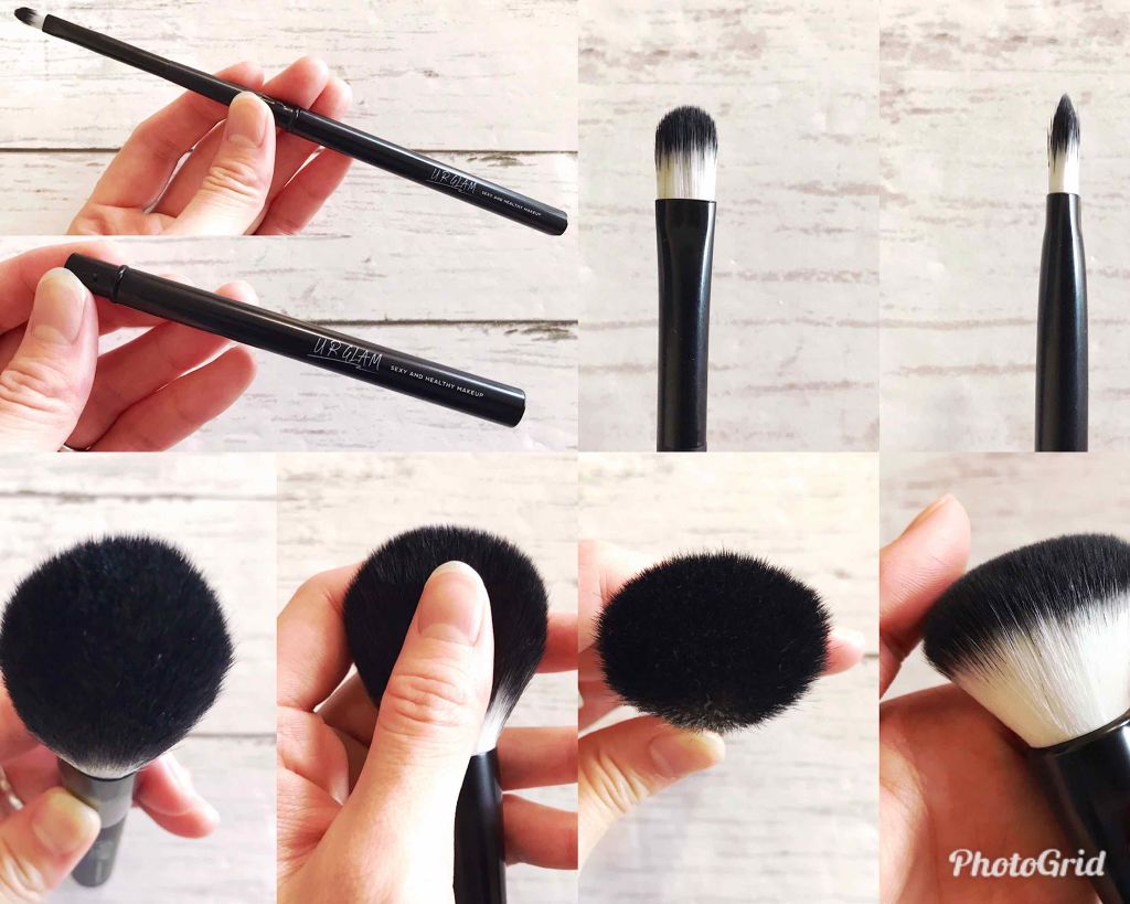 UR GLAM　CHEEK BRUSH/U R GLAM/メイクブラシを使ったクチコミ（3枚目）