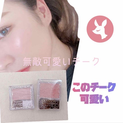 パールグロウチーク/CEZANNE/パウダーチークを使ったクチコミ(1枚目)