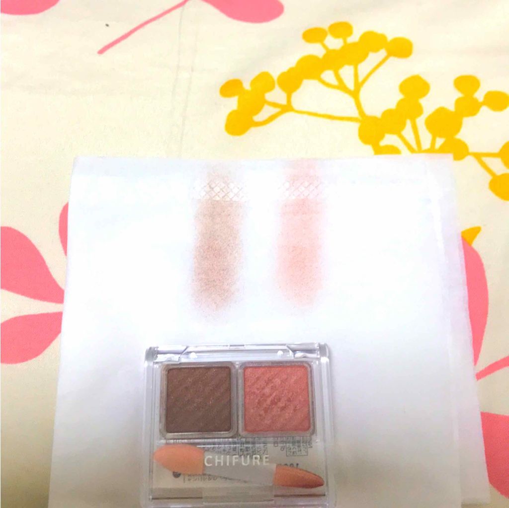 アイ カラー(チップ付)/ちふれ/アイシャドウパレットを使ったクチコミ（2枚目）