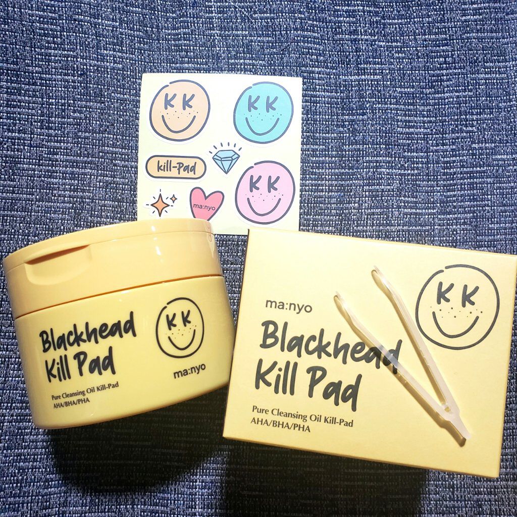 ブラックヘッド ピュア クレンジング オイル キルパッド/manyo/トナーパッドを使ったクチコミ(1枚目)