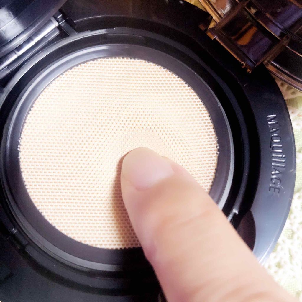 ドラマティックジェリーコンパクト/マキアージュ/クッションファンデーションを使ったクチコミ(2枚目)