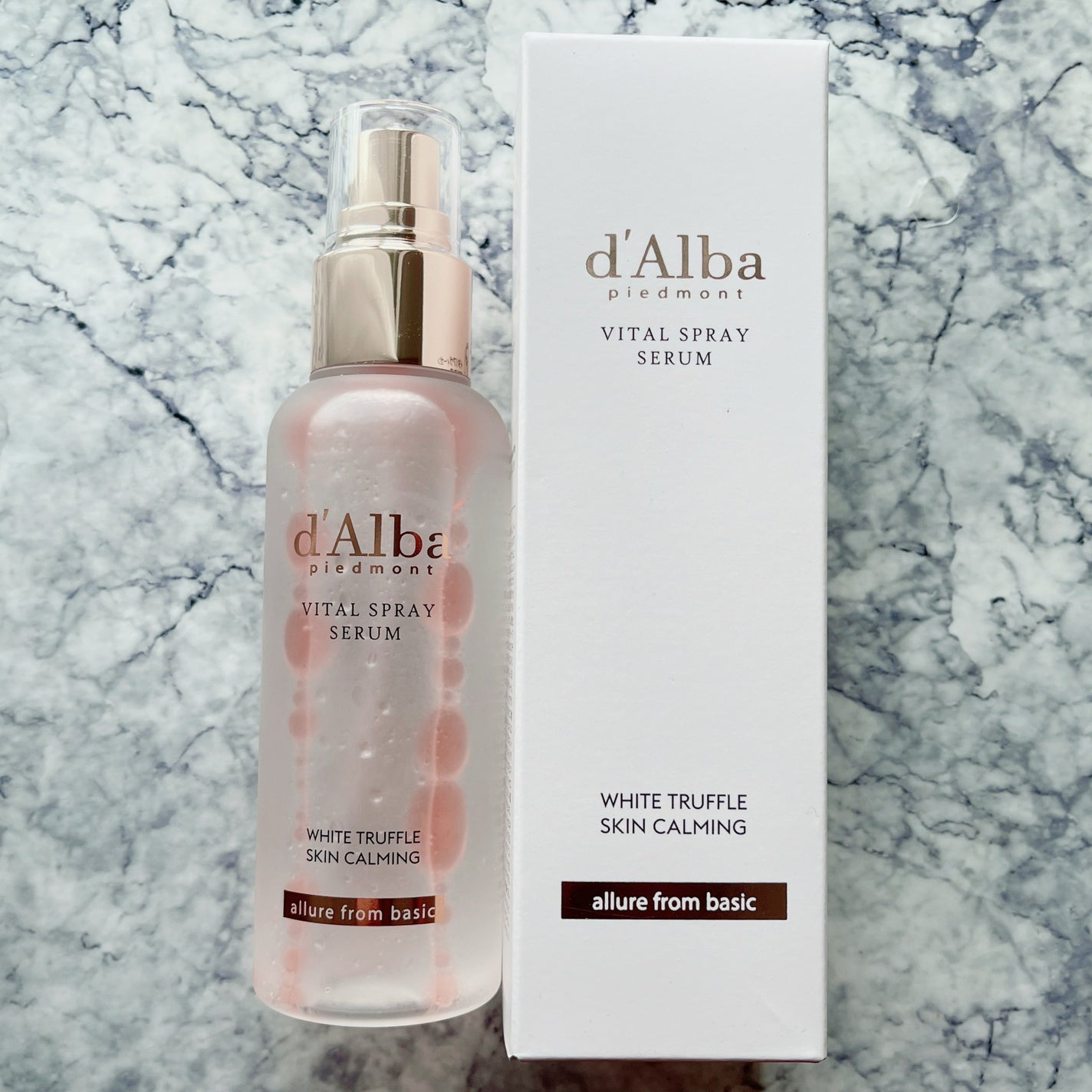 ダルバ ホワイトトリュフバイタルスプレーセラム/ダルバ/ミスト状化粧水を使ったクチコミ(2枚目)