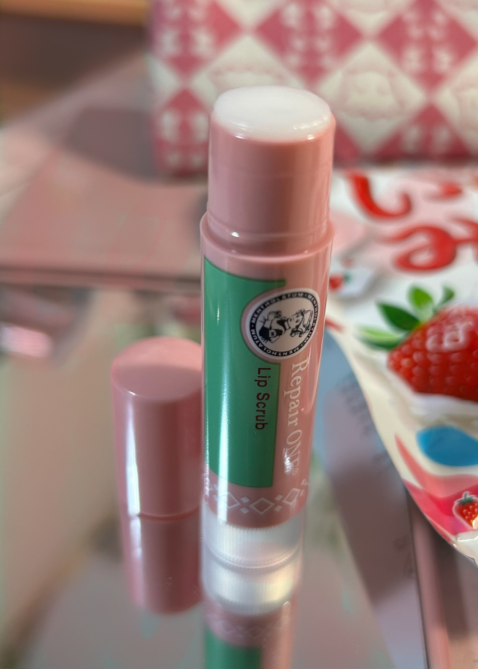 メンソレータム リペアワン 角質ケアリップ/メンソレータム/リップクリームを使ったクチコミ（3枚目）