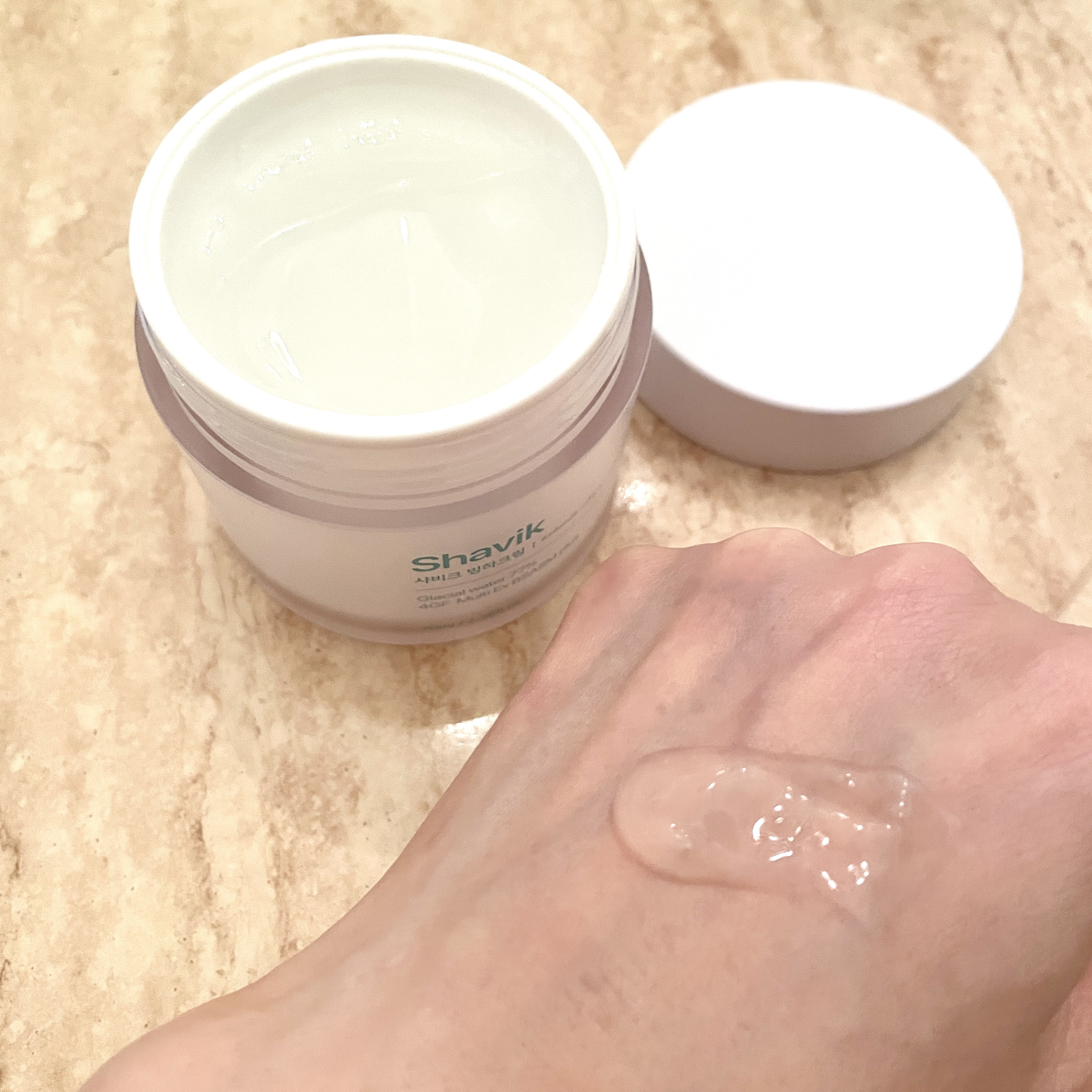 シャヴィク氷河クリーム/Seapuri/フェイスクリームを使ったクチコミ（2枚目）