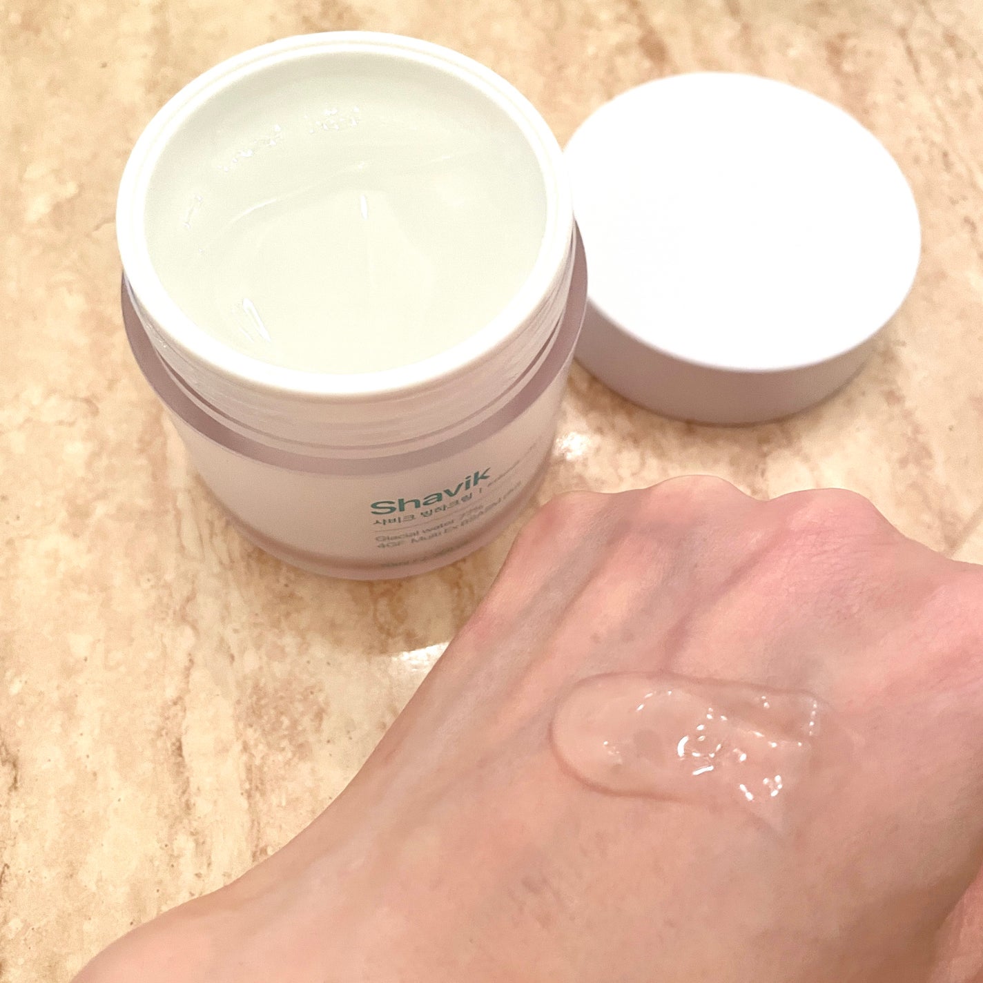 シャヴィク氷河クリーム/Seapuri/フェイスクリームを使ったクチコミ(2枚目)