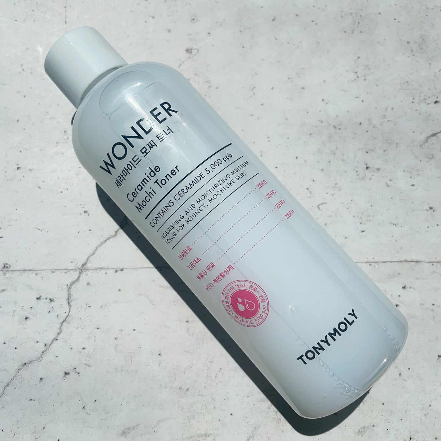 Wonder Ceramide Mochi Toner(トニーモリーワンダーCモチトナー)/TONYMOLY/化粧水を使ったクチコミ(5枚目)