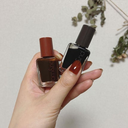 ムードペブルネイル/rom&nd/マニキュアを使ったクチコミ(2枚目)