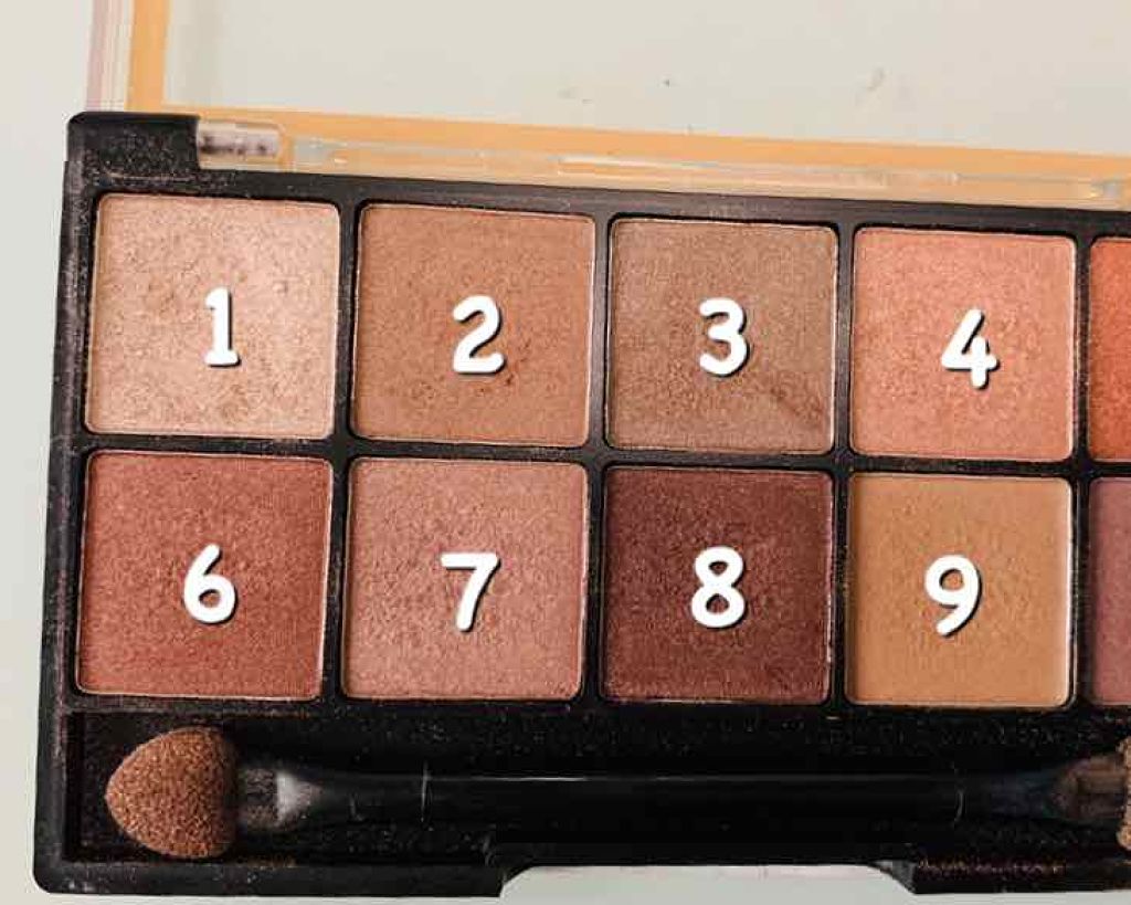 NATURAL SHADOW PALETTE/CITY COLOR/アイシャドウパレットを使ったクチコミ(2枚目)