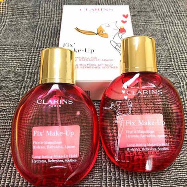 フィックス メイクアップ/CLARINS/ミスト状化粧水を使ったクチコミ（1枚目）