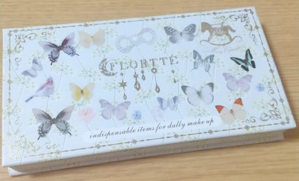 恋愛物語 4色アイシャドウパレット/FLORTTE/アイシャドウパレットを使ったクチコミ(1枚目)