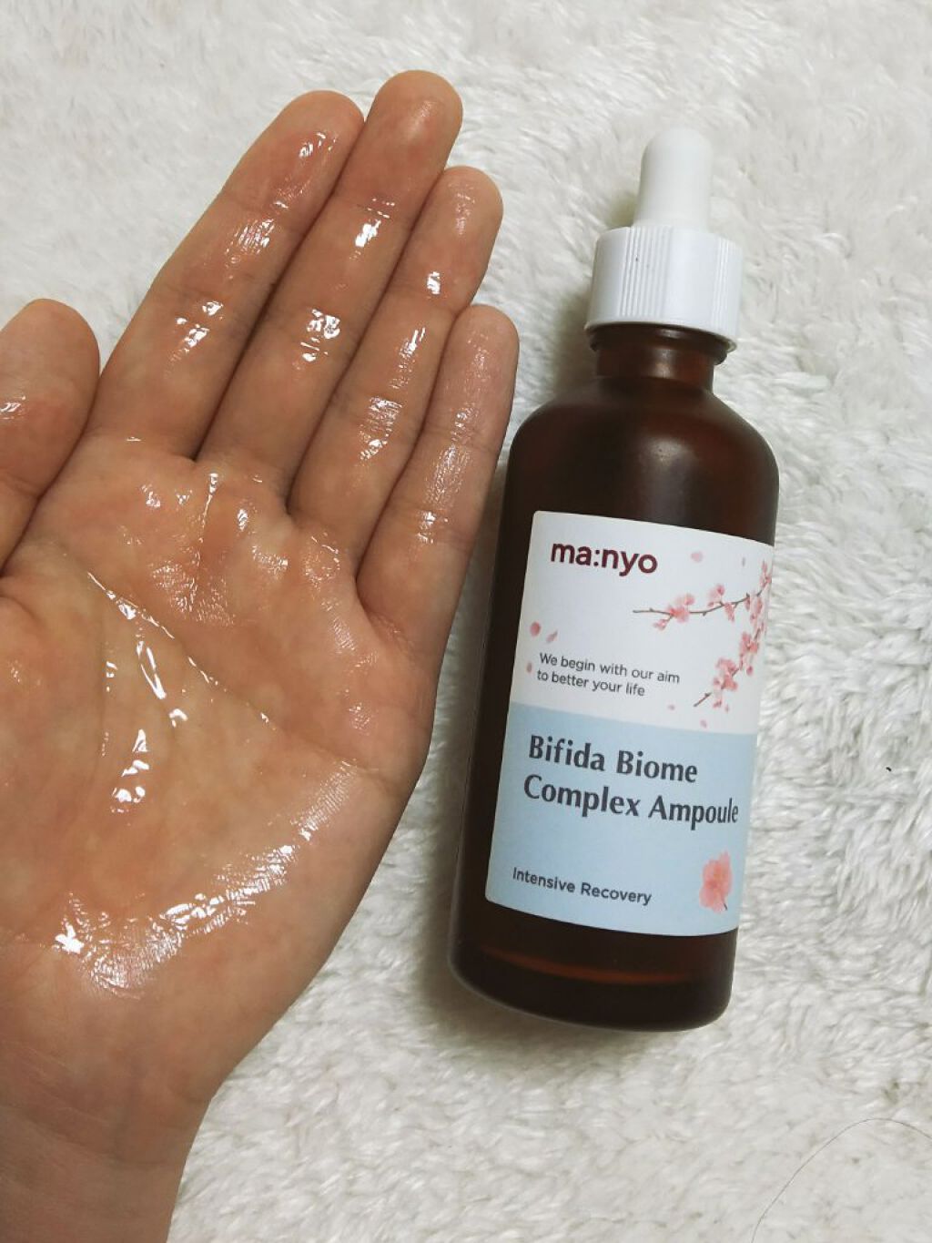 ビフィダバイオームコンプレックスセラム 大容量　日本限定デザイン/manyo/美容液を使ったクチコミ（3枚目）