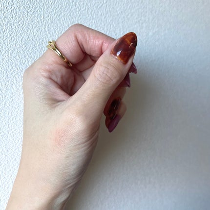 ジェルネイル(ライト対応)/セリア/ジェルネイルを使ったクチコミ(4枚目)