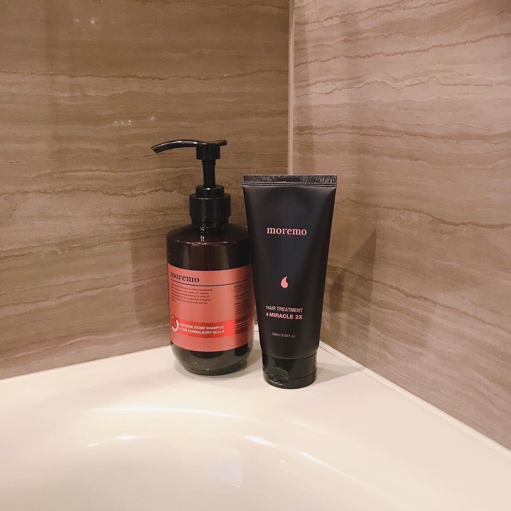 ヘアトリートメント ミラクル2X (シグネチャー)/moremo/洗い流すヘアトリートメントを使ったクチコミ（3枚目）