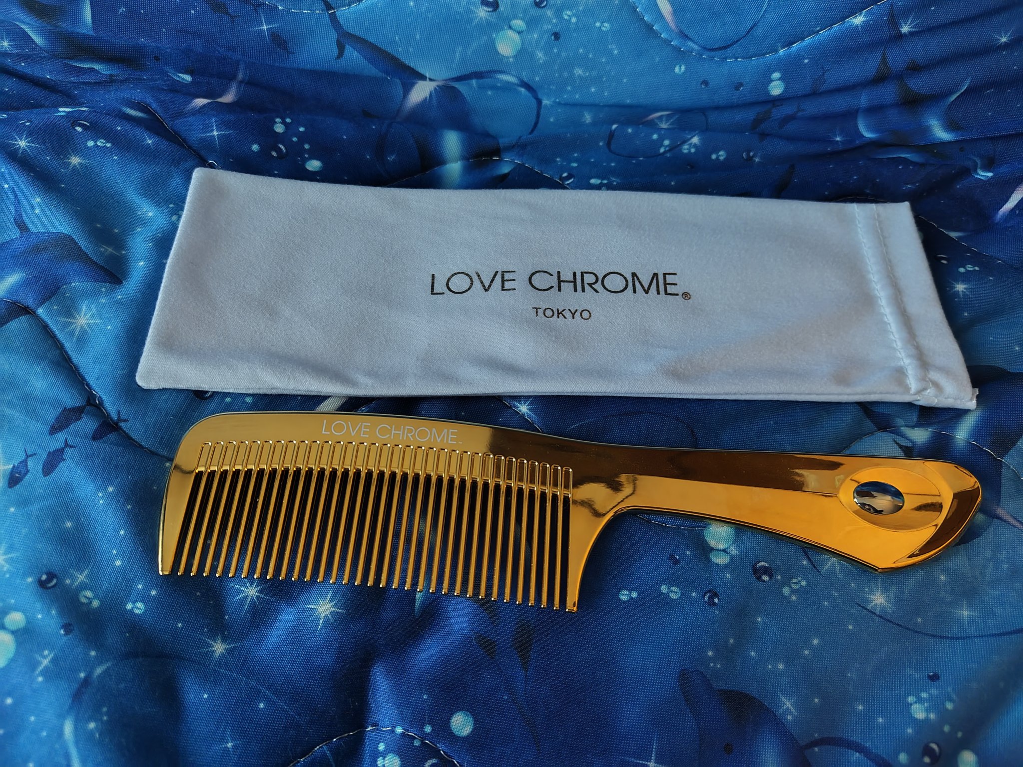 F テツキ シルバー/LOVECHROME/ヘアコームを使ったクチコミ（1枚目）