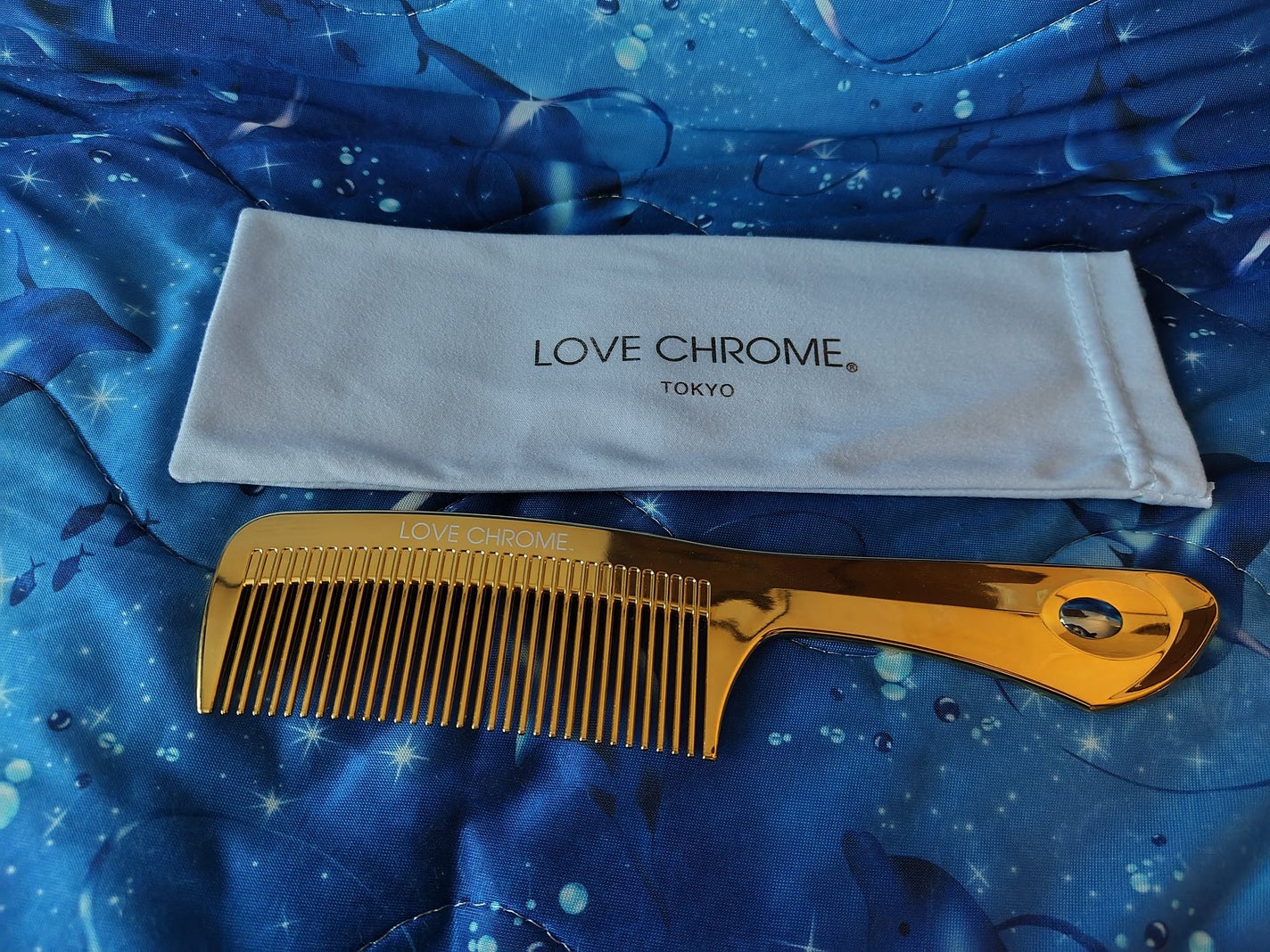 F テツキ シルバー/LOVECHROME/ヘアコームを使ったクチコミ(1枚目)