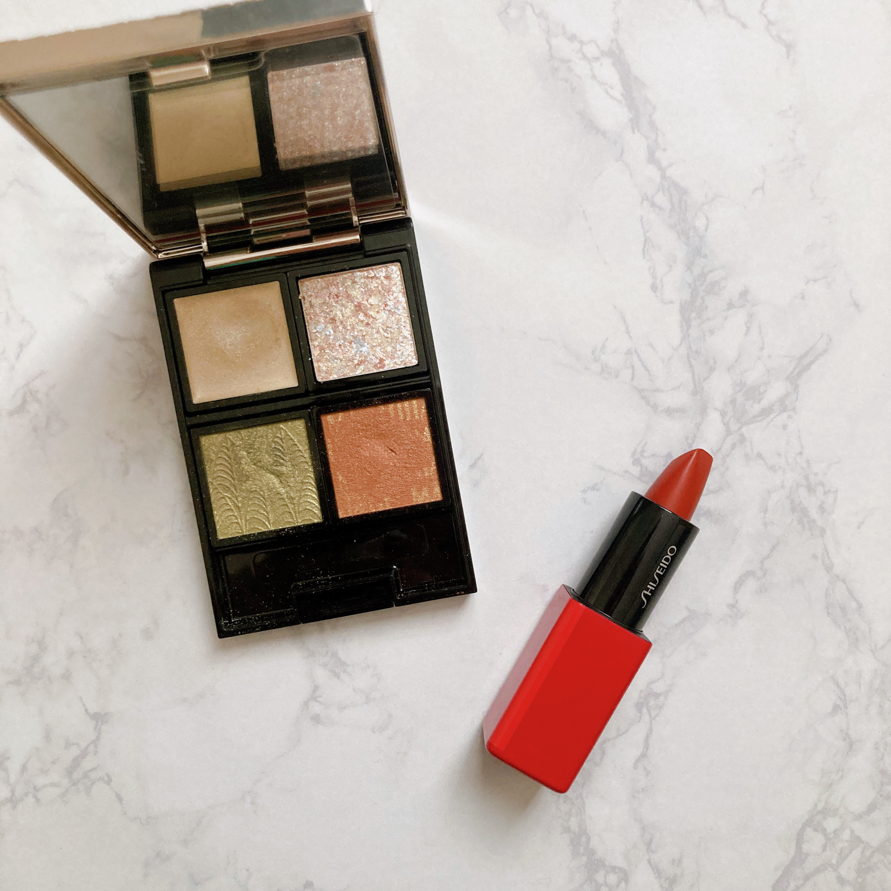 ドラマティックアイカラー (パウダー)/(クリーム)/マキアージュ/アイシャドウパレットを使ったクチコミ（1枚目）