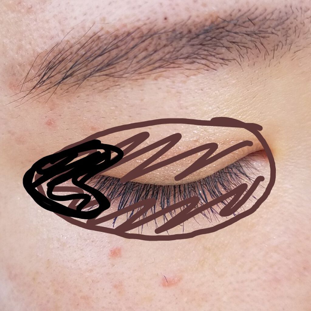 グリッタープリズム シャドウ/MISSHA/グリッターを使ったクチコミ（2枚目）