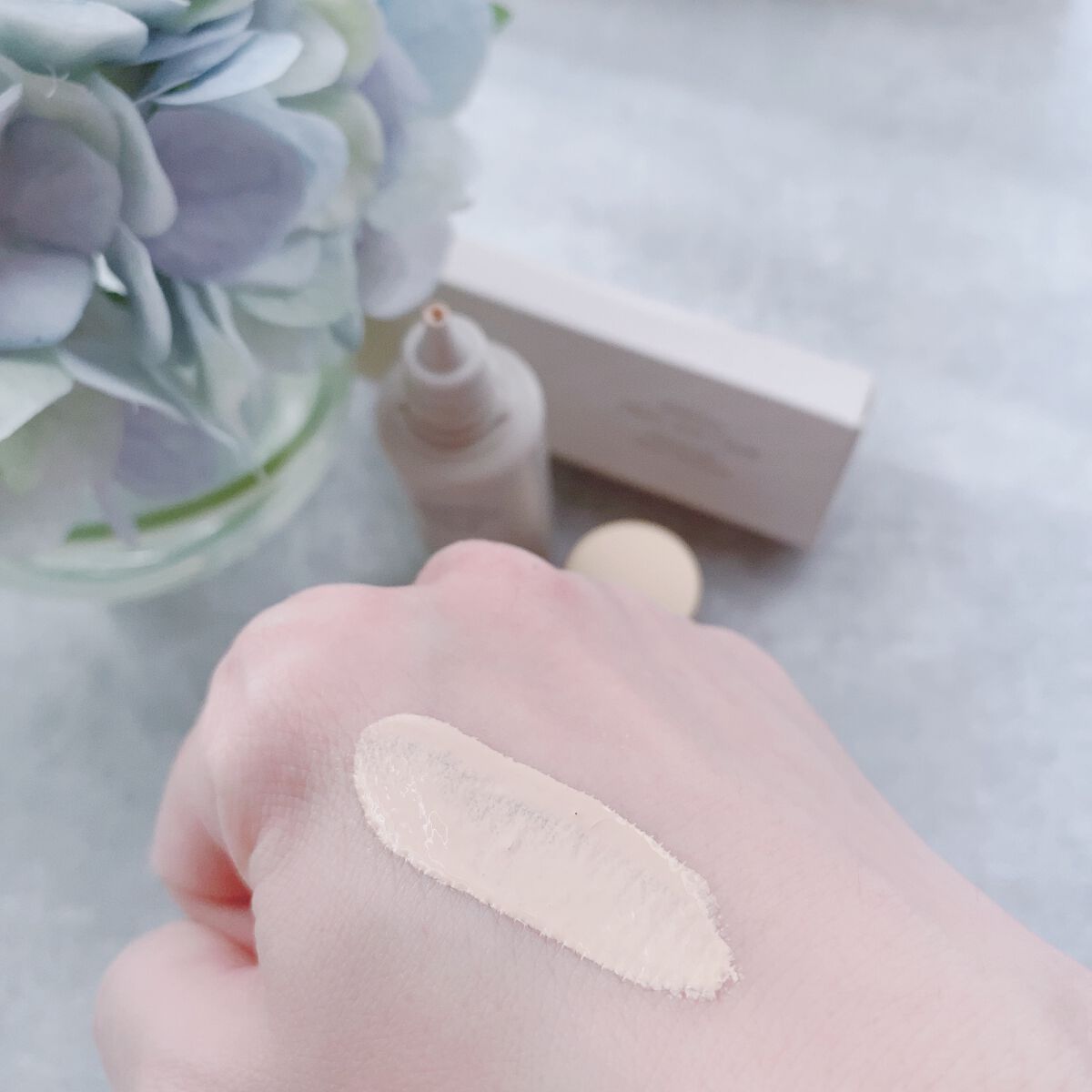 ミネラルフレッシュスキンリキッド/エトヴォス/リキッドファンデーションを使ったクチコミ(5枚目)