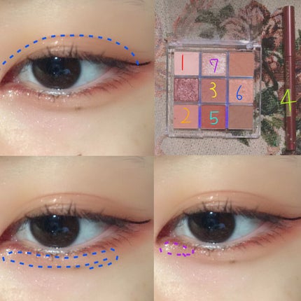 ジェルアイライナー/CEZANNE/ジェルアイライナーを使ったクチコミ(5枚目)