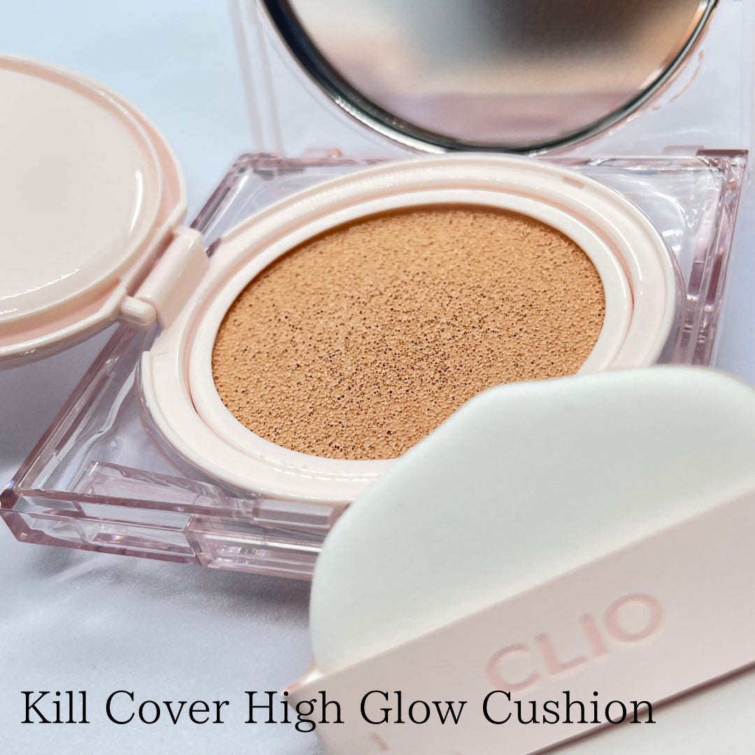 キル カバー ハイ グロウ クッション/CLIO/クッションファンデーションを使ったクチコミ(8枚目)