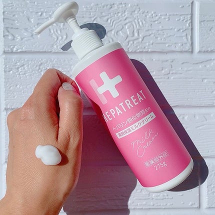 ヘパトリート 薬用保湿ミルククリーム/ゼトックスタイル/ボディクリームを使ったクチコミ(2枚目)