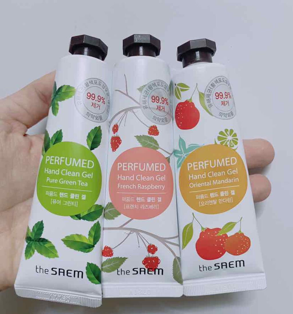 パフュームハンド クリーンジェル/the SAEM/ハンドジェルを使ったクチコミ(1枚目)