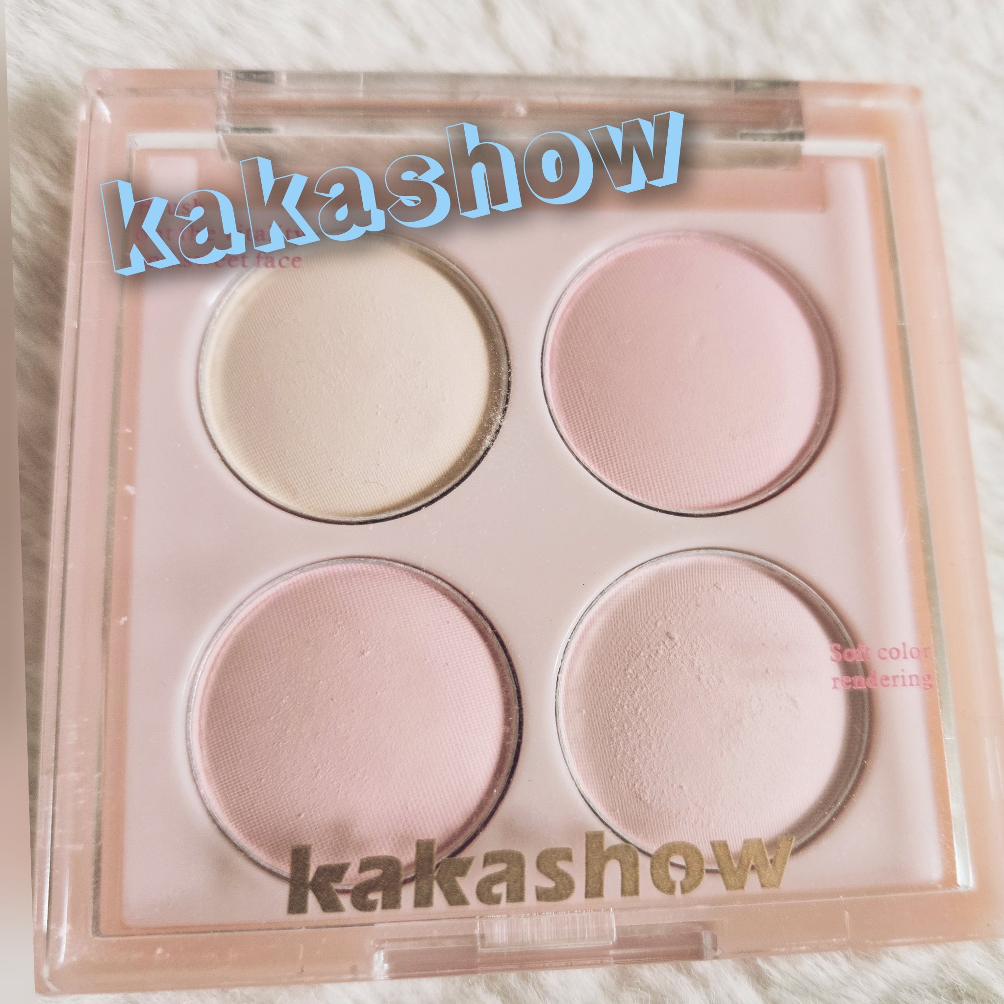 メイクアップチーク/kakashow/パウダーチークを使ったクチコミ（1枚目）