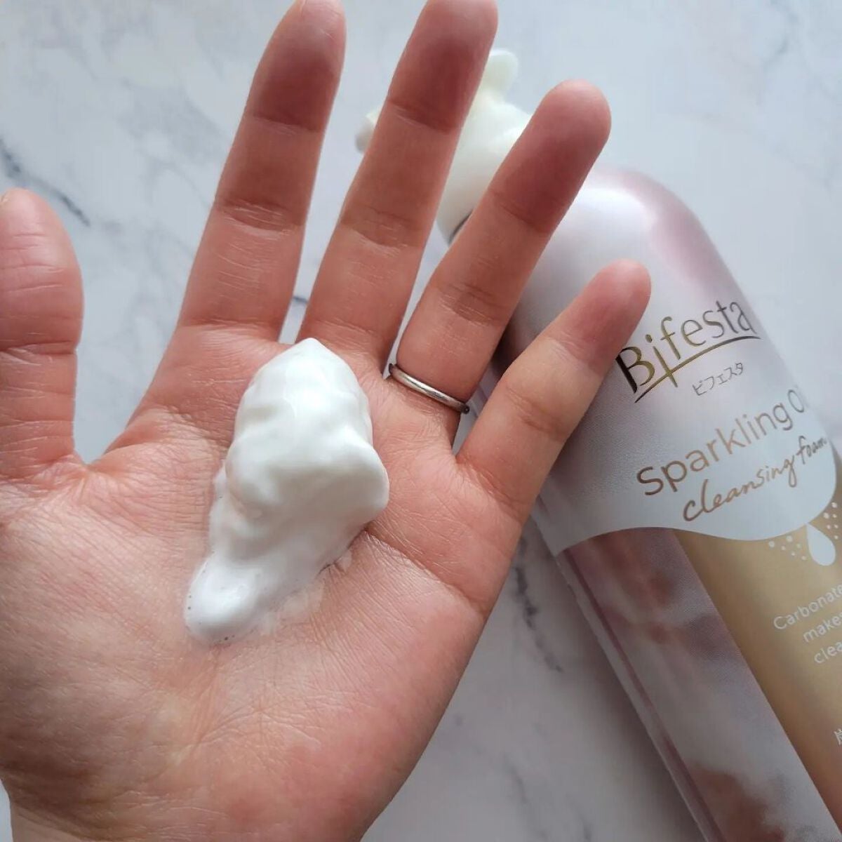 シュワとろオイル泡クレンジング/ビフェスタ/オイルクレンジングを使ったクチコミ(2枚目)