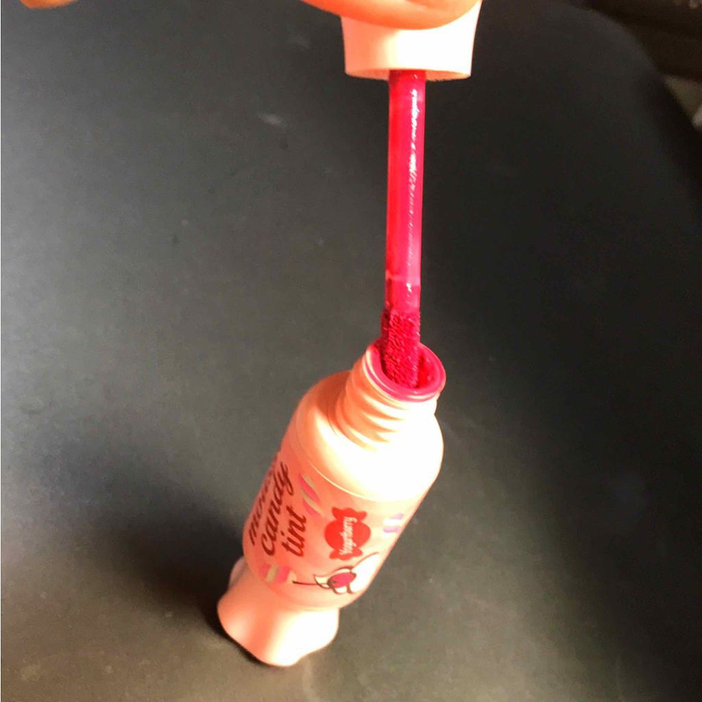 ムース キャンディー ティント/the SAEM/リップティントを使ったクチコミ（3枚目）